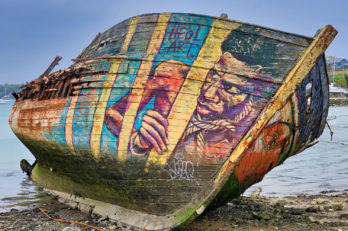 Cimetière à bateaux de Saint-Malo