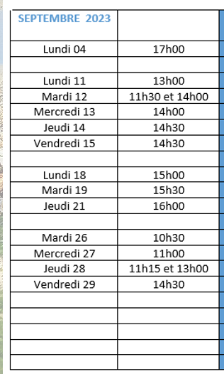 planning parc a huitres planning parc a huitres