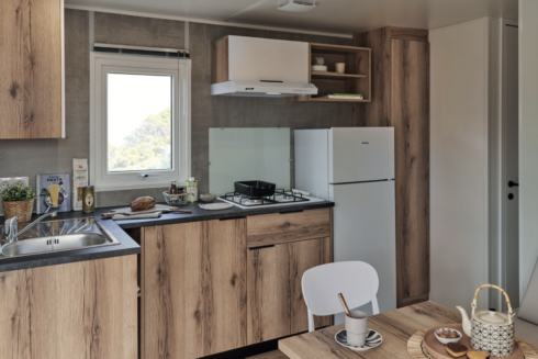 Cuisine Saussaye Mobilhome Cancale